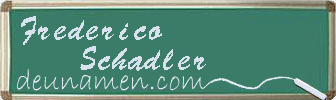 Frederico Schadler Visitenkarte